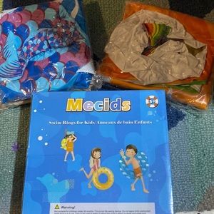 95. 4pk swimming rings for kids